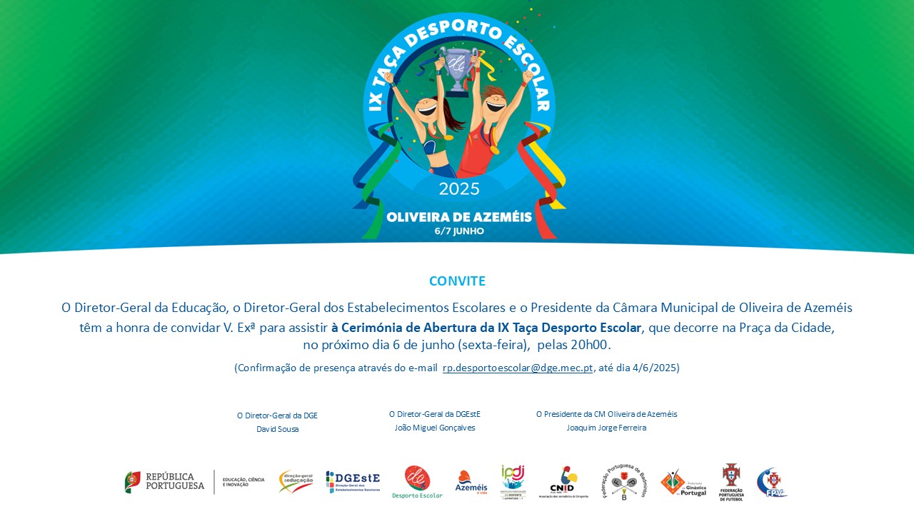 TAÇA DE DESPORTO ESCOLAR